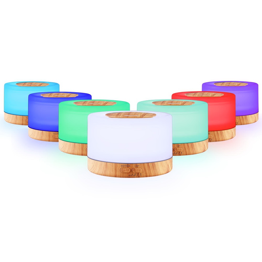 Aroma Diffuser Night Light Remote Control 500ml